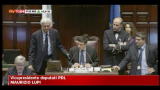 16/12/2011 - Fiducia al governo, Lupi legge i risultati del voto