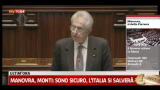 16/12/2011 - Manovra, Monti: ho apprezzato lo spirito costruttivo