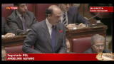 16/12/2011 - Manovra, l'intervento di Angelino Alfano