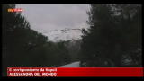 La Campania nella morsa del gelo, neve sul Vesuvio
