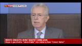 Conferenza stampa, Monti: crescita avrà equità come leva