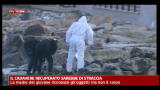 Il cadavere recuperato sarebbe di Straccia