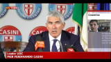 Casini, su Cosentino grave errore politico