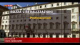 Liberalizzazioni, bozza in 44 articoli per più settori