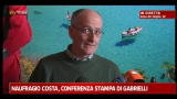 22/01/2012 - Naufragio Costa, conferenza stampa di Gabrielli (22.01.2012)