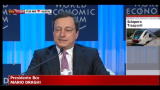 World Economic Forum, intervento Draghi