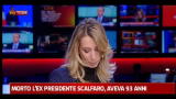 Scalfaro, a Sky TG24 intervento Rosy Bindi