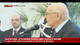 Napolitano: attuazione federalismo fiscale è dovere
