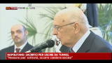 Napolitano: sacrifici per uscire da tunnel