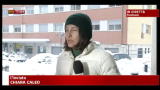 Abbondanti nevicate nel frusinate, gravi i disagi