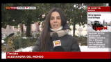 Maltempo in Campania, nevica in Irpinia