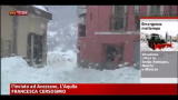 Neve in Abruzzo, Marsica in parte isolata