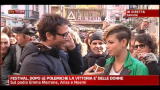 19/02/2012 - Sanremo, a Sky TG24 intervista ad Emma