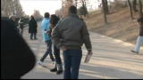 22/02/2012 - Ragazza urtata da macchina di Ibrahimovic