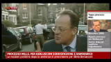 Processo Mills, per Berlusconi soddisfazione e rammarico