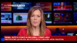Roma auto in fiamme in galleria: 2 feriti lievi