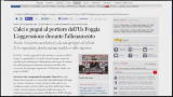 28/02/2012 - Foggia, il portiere Ginestra aggredito dagli ultras