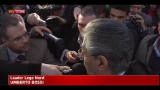 Bossi: su voto italiani Berlusconi ragiona come Mussolini