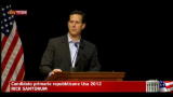 USA 2012, Santorum: trasformeremo l'economia