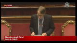 13/03/2012 - Terzi, non avevo titolo per modificare decisione comandante