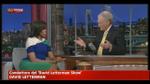 Michelle Obama, ospite del "David Letterman Show"