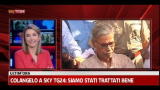 India, liberato Colangelo, la gioia della moglie