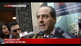 27/03/2012 - Di Pietro: Monti arrogante, nuovo unto, sobrio, del Signore