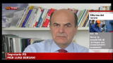 Lavoro, Bersani: passo avanti importantissimo