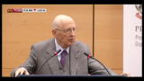 Protezione civile: l'intervento di Napolitano