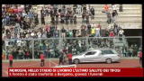 Morosini, nello stadio di Livorno l'ultimo saluto dei tifosi
