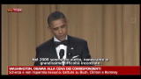 Washington, Obama alla cena dei corrispondenti