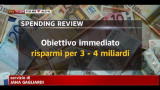 Spending review, nell'immediato circa 3 miliardi risparmio