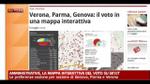 Amministrative, la mappa del voto su Sky.it