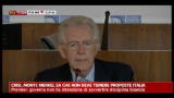 Crisi, Monti: Merkel sa che non deve temere proposte Italia