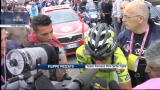 Caduta in volata al Giro d'Italia, Pozzato: ho sbagliato io