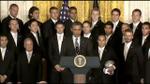 Usa, i Los Angeles Galaxy incontrano Obama