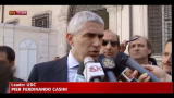 Casini, non vedo rischi per il governo.
