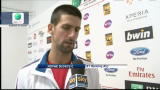 Internazionali, Djokovic ai quarti ma..rompe la racchetta