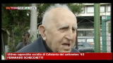 22/05/2012 - Terremoto, parla ultimo superstite dell'eccidio Cefalonia