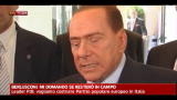 Berlusconi: mi domando se resterò in campo