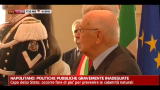 Napolitano, politiche pubbliche gravemente inadeguate