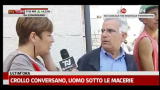 Crollo Conversano, la testimonianza di un vicino