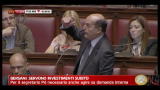 Bersani: servono investimenti subito