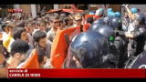 Roma, scontri tra Polizia e manifestanti