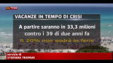 Crisi, meno italiani in vacanza: 1 su 3 a casa