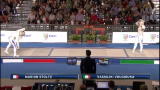 Europei di scherma: semifinale sciabola femm. - 1^parte