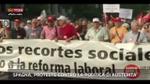 Effetto Notte-Spagna, Proteste contro la politica austerità