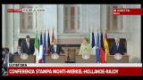 Hollande: d'accordo su visione comune unione bancaria