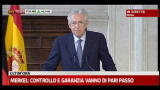Monti: impiegati 10 anni per ricostruire credibilità
