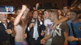 24/06/2012 - Euro 2012, Italia in semifinale: l'esultanza dei tifosi